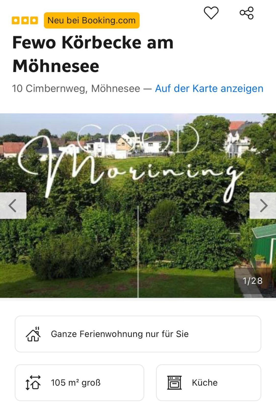 Ferienwohnung Koerbecke Am Möhnesee Extérieur photo